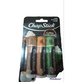 Chap Stick 3 Piezas Chapstick Coffe Colection Americano