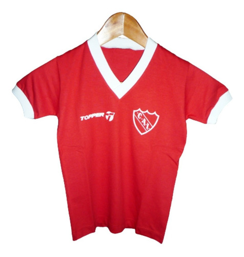 Camiseta Independiente Retro 1984 Bochini Para Niño