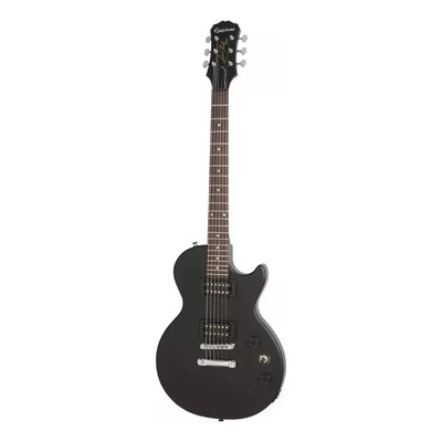 Guitarra Eléctrica Epiphone Les Paul Special Satin E1 Ebony Diapasón Palo Rosa | Meses sin interés