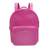 Mochila Petite Jolie Bolsa Feminina Verniz Pj2032ll Escola