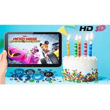 Vídeo Invitación Cumpleaños Mickey Sobre Ruedas Hd 3d