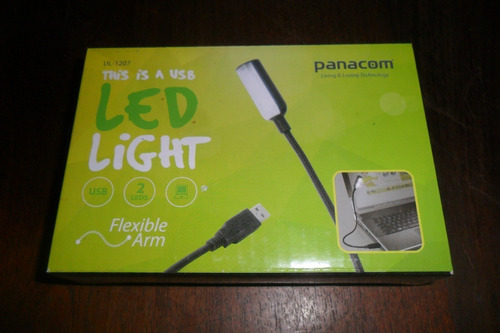 Led Light Panacom Computadora  Lampara Luz Usb 