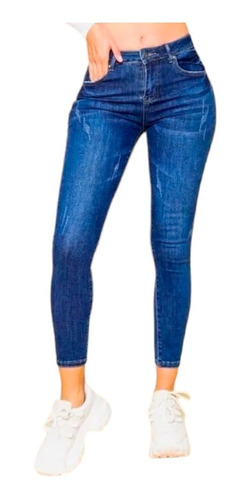 Jeans Mujer Mezclilla Suave Strech 012