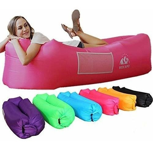 Hamaca Inflable Wekapo Sofa De Aire Hamacaportable A Prueba 