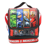 Lonchera Infantil Térmica Avengers Marvel Con Correa