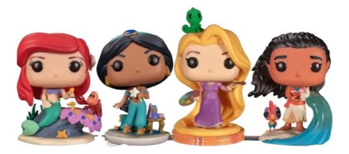 Funko Pop Disney Princess Ariel/jasmine/rapunzel/moana