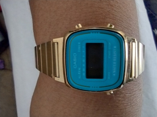 Reloj Casio La670w Vintage Para Dama 