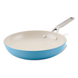 Sartén 25cm Kitchenaid Antiadhceramic Anodizadod Azul 84816