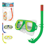 Kit Snorkel Óculos De Mergulho Snorkel Reforçado