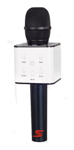 Micrófono Con Parlante Karaoke Y Bluetooth-usb Senon Q7