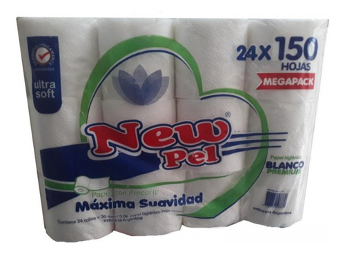 Higienico New Pel 24 X 30 Mts Megapack 150 Hojas