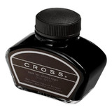 Tinta Negra Para Pluma Fuente Cross 62 Ml.