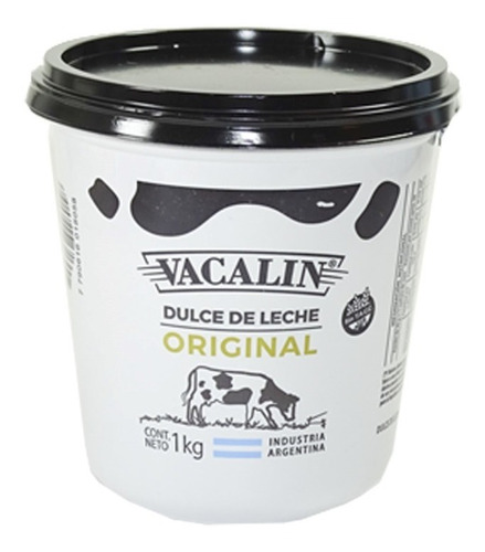 Dulce De Leche Vacalin Familiar X 1 Kg Cotillon Sergio Once