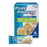 Pure Protein Barra Birthday Cake 6pzas