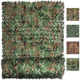 Red De Camuflaje Para Camping Bosque (1.5m X 2m)