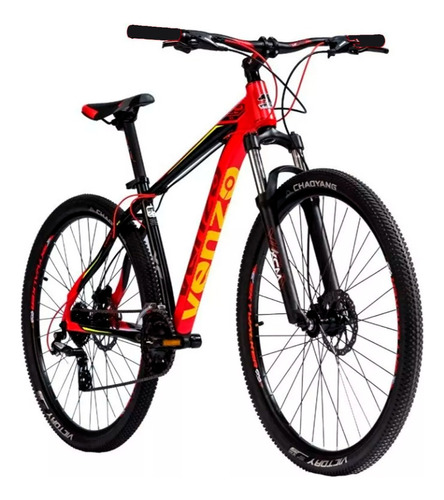 Bicicleta Mtb Venzo Primal 24v Disco Hidraulico - Racer