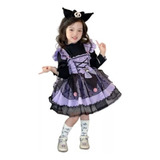 Bonito Vestido De Princesa Lolita Para Niñas De Kuromi Kitty