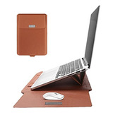 Funda Universal Soporte Y Pad Mouse Laptop 13-14 PuLG. Marro