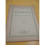 Clementi Doce Sonatinas Op 36-37-38 Para Piano