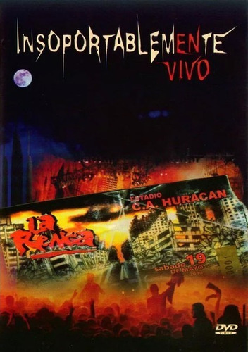 Dvd La Renga - Insoportablemente Vivo - Nuevo Bayiyo Records