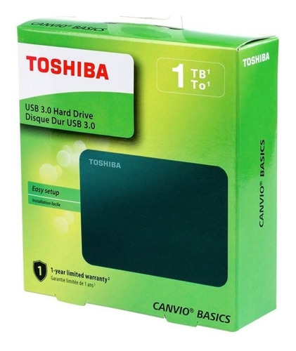 Disco De 1tb Externo Toshiba 