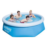 Piscina Inflável Fast Set 2.100 Litros Grande Bestway