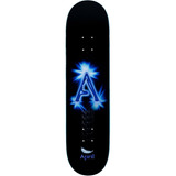 Shape April 8.25 A Logo Black Blue - Maple Skateboard