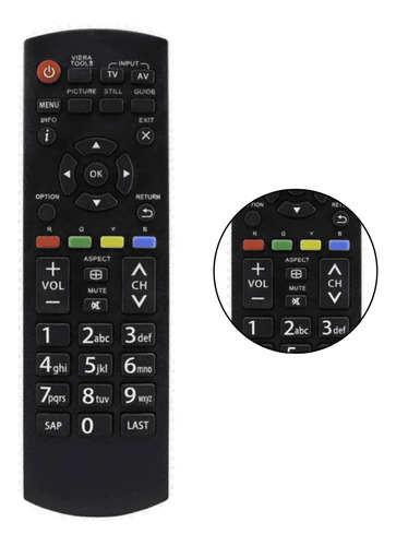 Controle Remoto Para Tv Panasonic Viera Tools Tc-32a400b