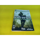 Portada Original Call Of Duty 4 Modern Warfare Xbox 360