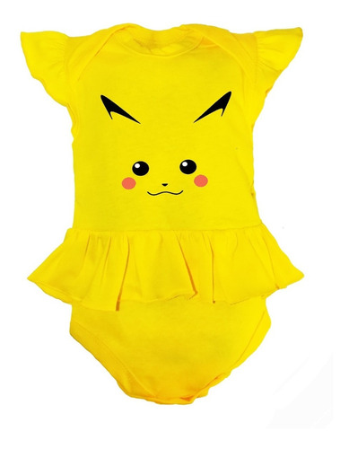 Pañalero Niña Vestido Disfraces Para Bebe - Pikachu