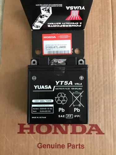 Yuasa Yt5a Original Honda Genamax