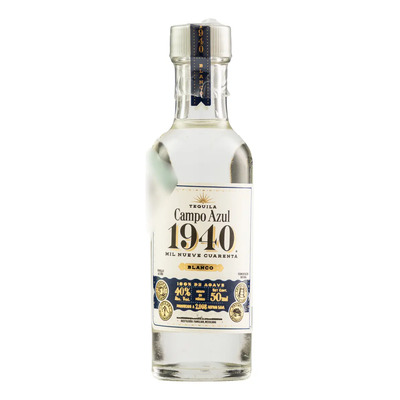 Tequila Campo Azul 1940 Blanco 50 Ml | MercadoLibre