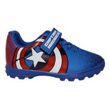 Chuteira Society Marvel Captain American 4303 - Infantil