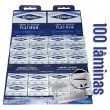 Lâmina De Barbear Gillette Platinum - 5 Cartelas C/100 Cada