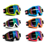 Gogles Gafa Off Road Techx2 Colores Mica Tornasol Polarizado Color Del Armazón Amarillo Fluor