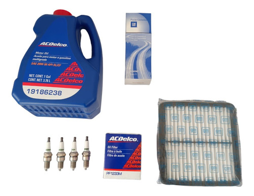 Kit Afinación Pontiac Matiz 2001 - 2005 Ac Delco 20w50