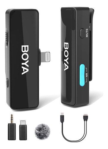 Microfone Boya Lapela Boyalink A1 Android/ios 3.5mm Preto