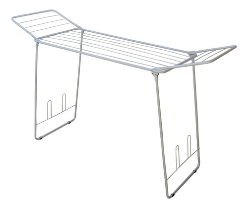 Varal De Chão Grande Inoxidável Com Abas Portátil Dobrável 