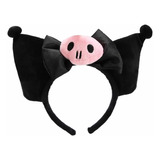 Cintillo Kuromi Cosplay Orejas Gato Diadema