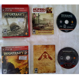 Playstation 3 Resistance Fall Of Man + Resistance 2 **ntsc**