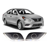 Biseles Led Drl Para Nissan Versa V-drive 2020 2021 2022 23