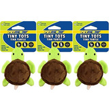 Tortuga Tina Perros Pequeños De Peluche Chillido, 5 Pu...