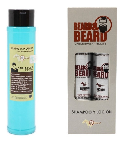 Shampoo Hombre Yeguada La Reserva Y Crece Barba Envío Gratis