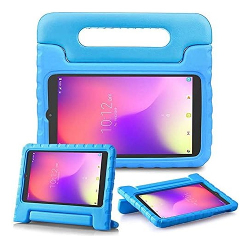 Golden Funda P/ Galaxy Tab A7 Lite 8.7 Sm-t220 T225 Azul
