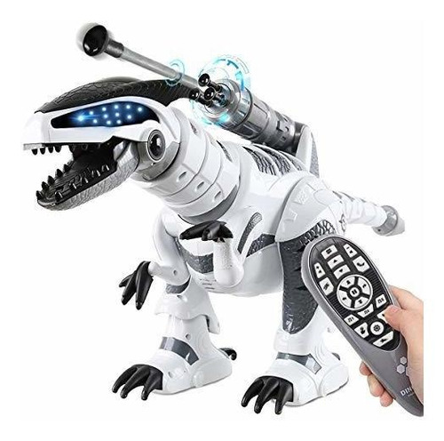 Fistone Rc Robot Dinosaurio Inteligente Interactivo