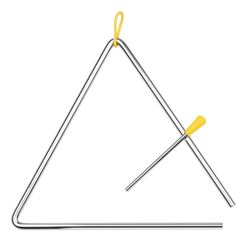 Instrumento Manual Triangle Bell Children Con 10 Campanas