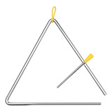 Instrumento Manual Triangle Bell Children Con 10 Campanas