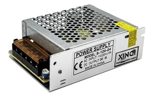 Fonte Chaveada Estabilizadora 5a 24v 110/220v 5a 24volts