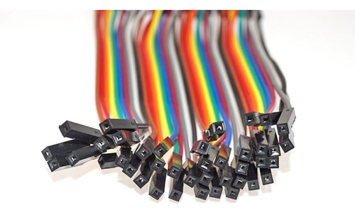 Pack 40 Cables Dupont Hembra-hembra 10cm Arduino Ubot