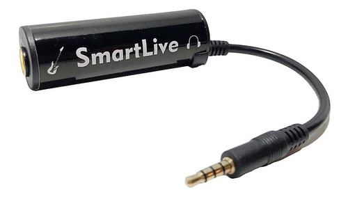 Smartlive- Interface De Áudio P/ Guitarra E Lives No Celular